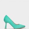 Calcado LUISA | Sapatos Turquesa Para Mulher Luisa 05