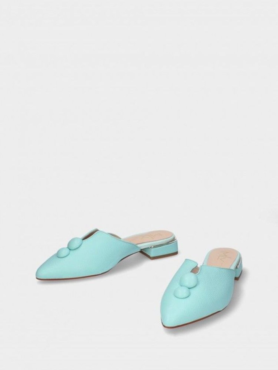 Calcado LEA | Mule Turquesa Para Mulher Lea 59