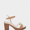 Calcado MARIA | Sandalias Camel Para Mulher Maria31