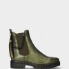 Calcado RAQUEL | Bota Chelsea Verde Para Mulher Raquel 08