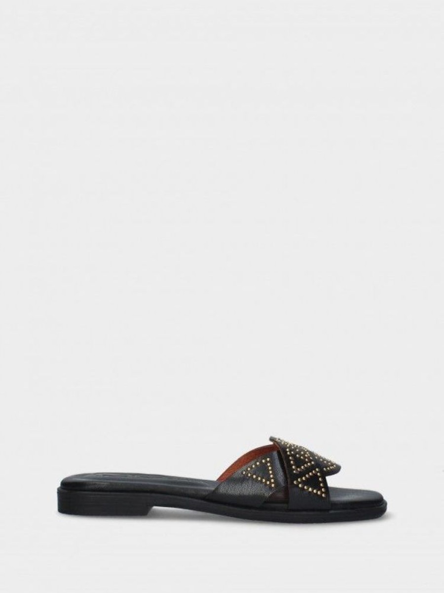 Calcado LUCA | Chinelo Salto Raso Preto Para Mulher Luca 05