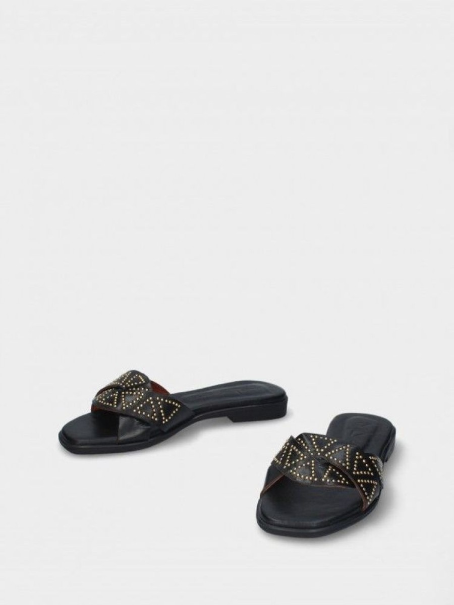Calcado LUCA | Chinelo Salto Raso Preto Para Mulher Luca 05