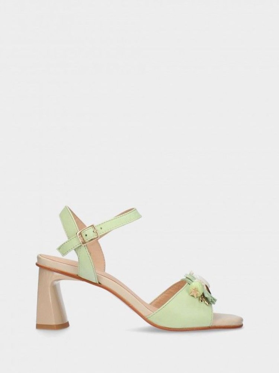 Calcado VALENTINA | Sandalias Verdes Para Mulher Valentina06