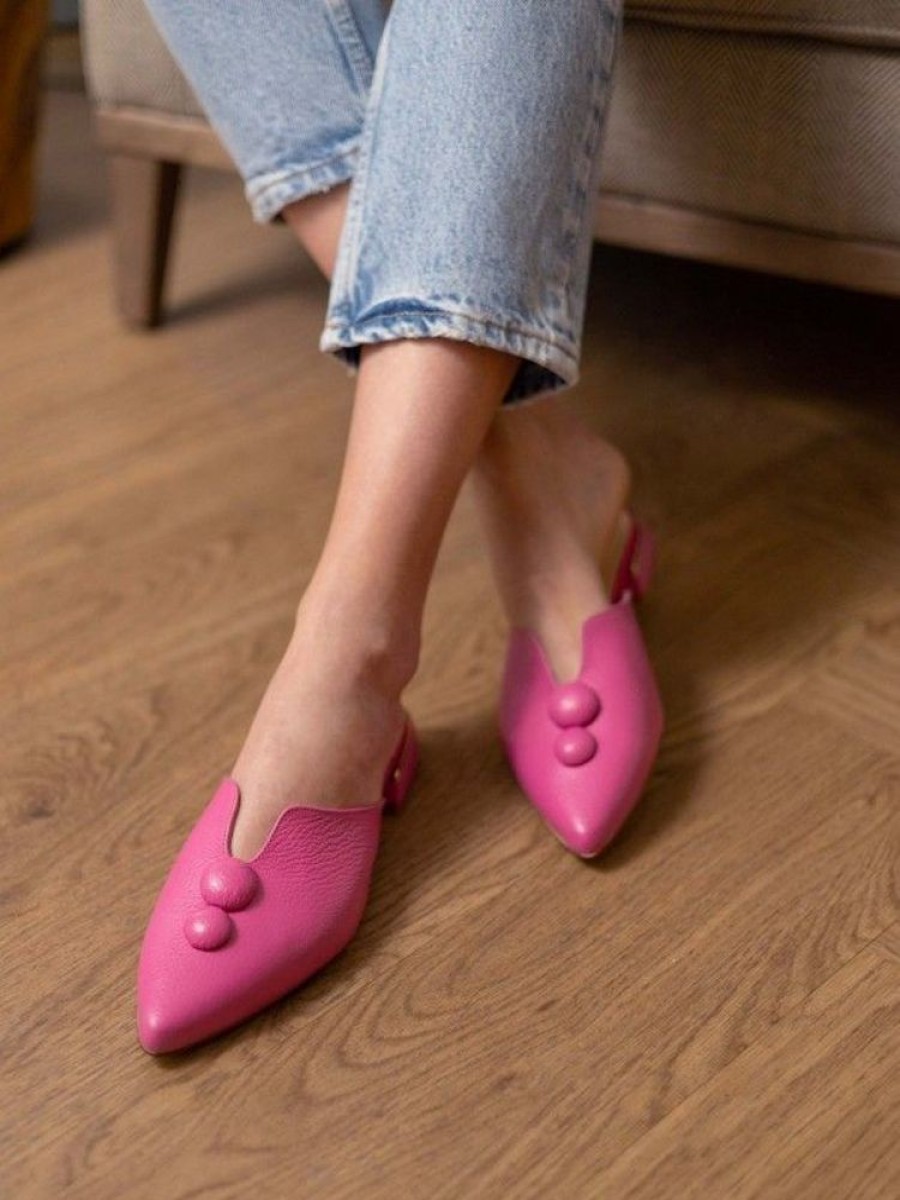 Calcado LEA | Mule Rosa Para Mulher Lea 59