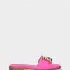 Calcado LUCA | Chinelo Neon Rosa Salto Raso Luca 10