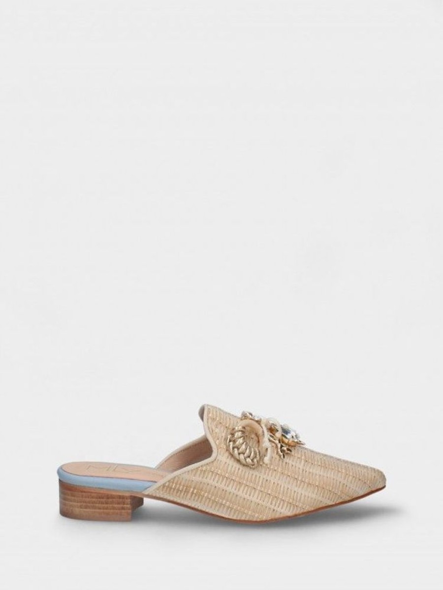 Calcado LEA | Mules Bege Para Mulher Lea46